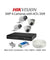 Hikvision 4 Cameras 5MP with 4 Channel DVR Combo Kit