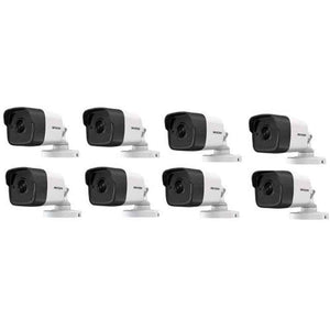 Hikvision 5MP Ultrahd 4K Ir Cctv Bullet Camera, DS-2CE1AHOT-ITPF, (8 Pieces)