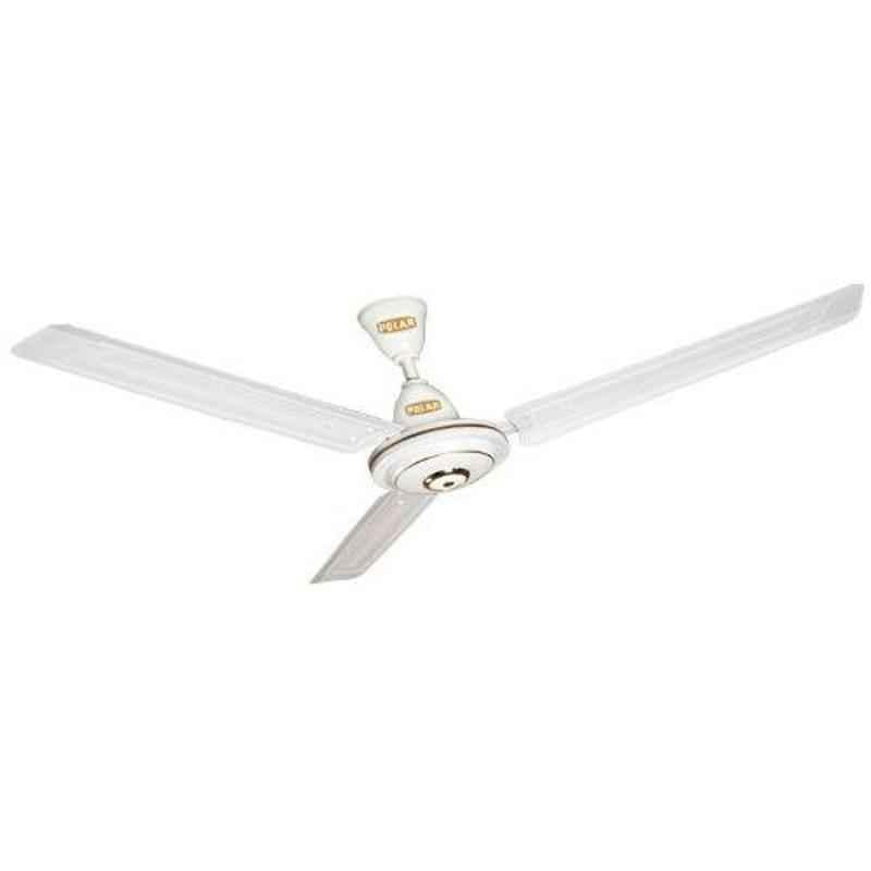 Polar Megamite 75W White Ceiling Fan Sweep 1200 mm