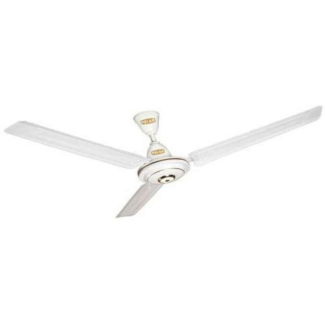 Polar Megamite 75W White Ceiling Fan, Sweep: 1200 mm