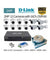 D-Link 12 Cameras 2MP with 16 Channel DVR Combo Kit