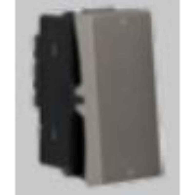 Crabtree Athena 10A 1 Way Elephant Grey Switch, ACNSXXG101 (Pack of 20)