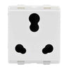 L&T enGem 10A/25A 2M Combined Socket, CB93302CW25 (Pack of 20)