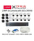 CP Plus 16 Cameras 2.4MP with 16 Channel DVR Combo Kit