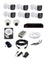 CP Plus 2.4MP 6 Bullet & 2 Dome White & Black Camera with 8 Channel DVR & Hard Disk Kit, CP_029