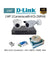 D-Link 2 Cameras 1MP with 4 Channel DVR Combo Kit