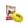 Willca 2.5 Sqmm Yellow Single Core FR Multistrand PVC Insulated Unsheathed Industrial Cable, Length: 90 m
