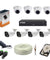 D-Link 2MP CCTV Camera Kit with 4 Pcs Dome Camera, 4 Pcs Bullet Camera, 1 Pc 8 Channel DVR, 1 Pc 2TB Hard Drive & All Accessories