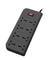 Belkin 8 Socket Grey Surge Protector with 6.5ft Heavy Duty Cable